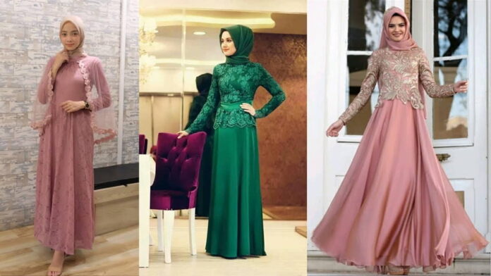Long Dress Brokat