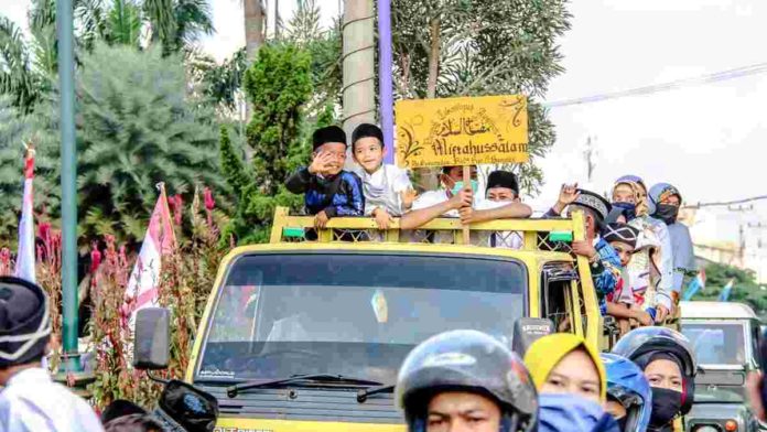 Pawai Tahun Baru Islam di Ciamis