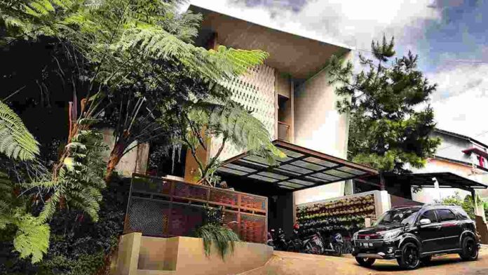 Rumah Kontemporer Tropis Bernilai Estetis Tinggi, Pas banget di Indonesia