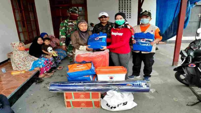 Rumah Warga Pangandaran yang Kebakaran