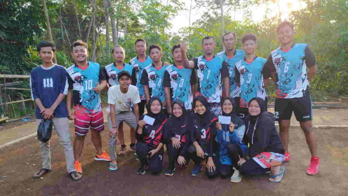 Turnamen Bola Voli Antar RT di Ciamis Hadiahnya Jutaan Rupiah