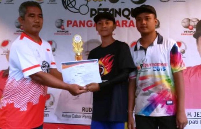 Wakil Ciamis Juarai Even Turnamen Petanque di Pangandaran