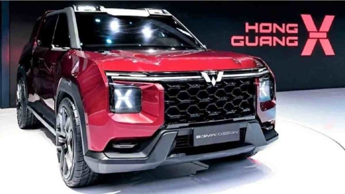 Wuling Hongguang X SUV Desain Boxy Konfigurasi 7 Penumpang