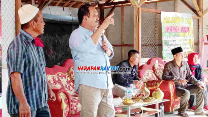 bupati pangandaran Temui Kelompok Tani di Desa Pasirgeulis