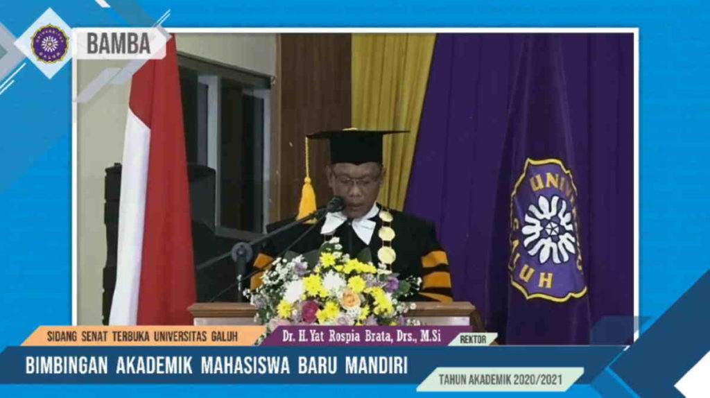 BAMBA Mandiri Unigal Ciamis TA 2020-2021 Digelar Secara Daring (1)