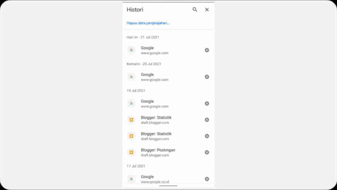 Cara Menghapus Riwayat Penelusuran Android, Privasi Lebih Terjaga