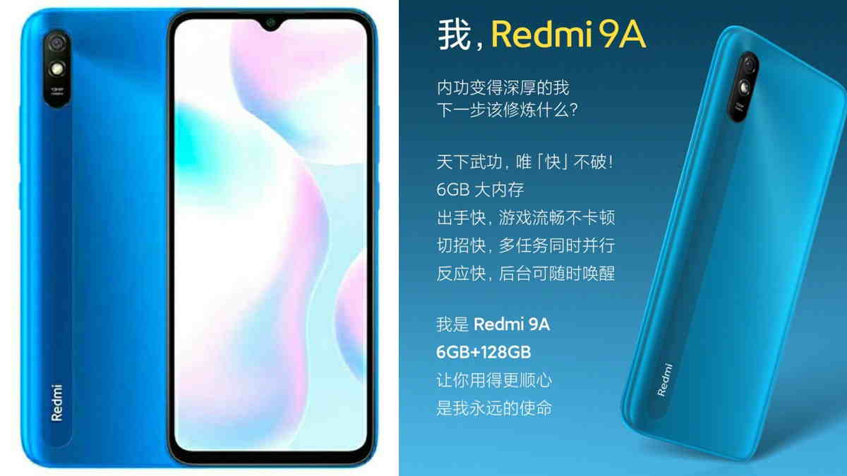 HP Xiaomi Redmi 9A 6GB Resmi Meluncur, Ini Harganya