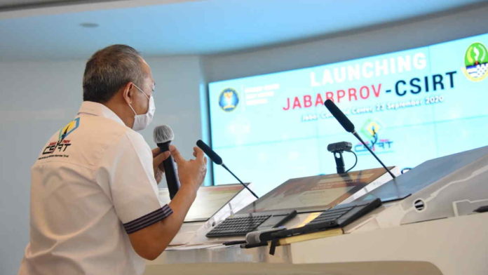 Jadi Pilot Project, Sekda Jabar Resmikan JabarProv-CSIRT
