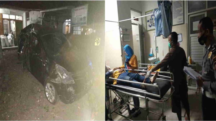 Minibus Tabrak Pohon di Jalan Padaherang-Pangandaran, 1 Orang Tewas