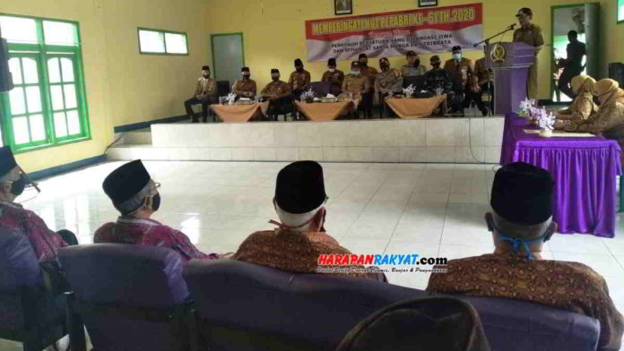 Patuhi protokol Covid-19, ini pesan Bupati Ciamis kepada Pepabri. Foto: Fahmi Albartiansyah/HR.