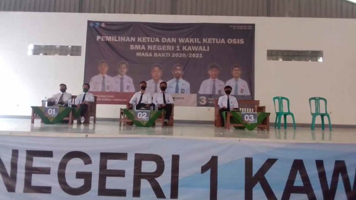 Pemilihan Ketua OSIS SMAN 1 Kawali