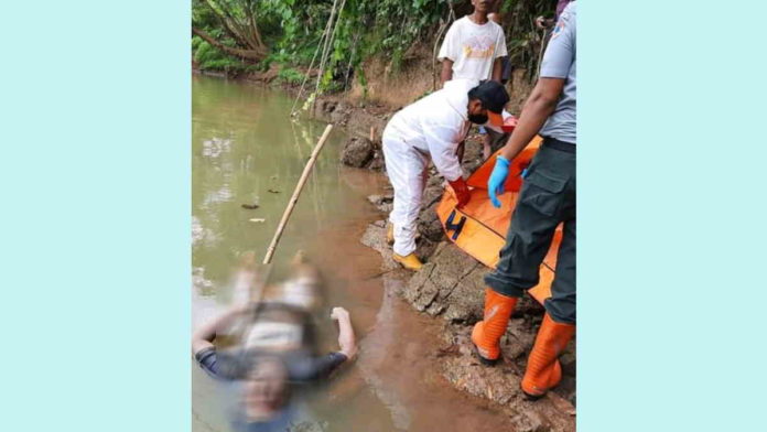 Penemuan Mayat Pria di Sungai Gegerkan Warga Cipadung Kota Banjar