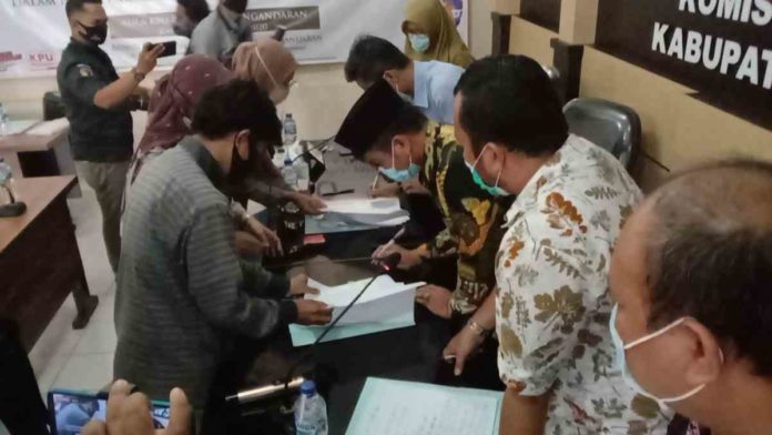 Peserta Pilkada Pangandaran 2020