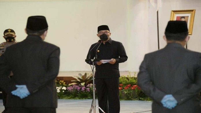 Pilkada 2020, 7 Penjabat Sementara Kepala Daerah di Jabar Dikukuhkan