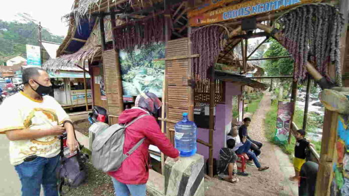 Sadananya Ciamis Zona Merah, Obyek Wisata Cadas Ngampar Ditutup