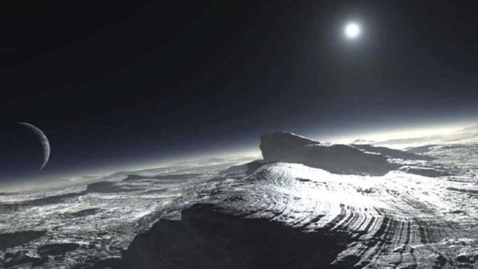 Pegunungan Salju di Pluto