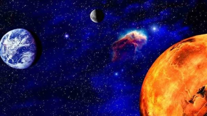 Penampakan Mars Paling Terang