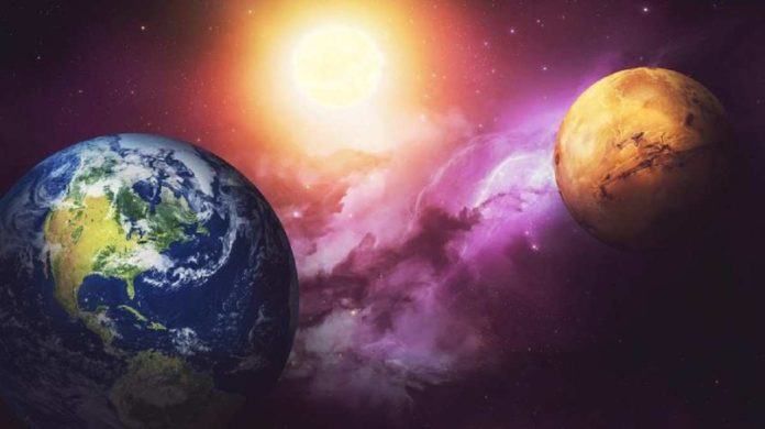 Planet Mars Dekati Bumi