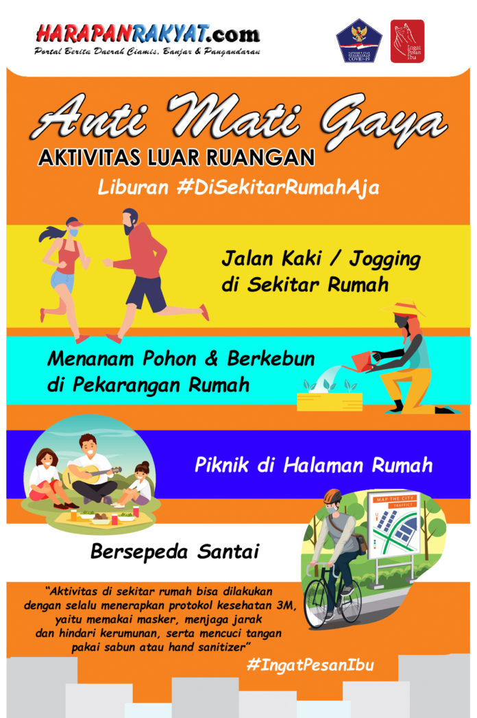 Anti Mati Gaya Saat Libur Panjang dengan Tetap #DiRumahAja