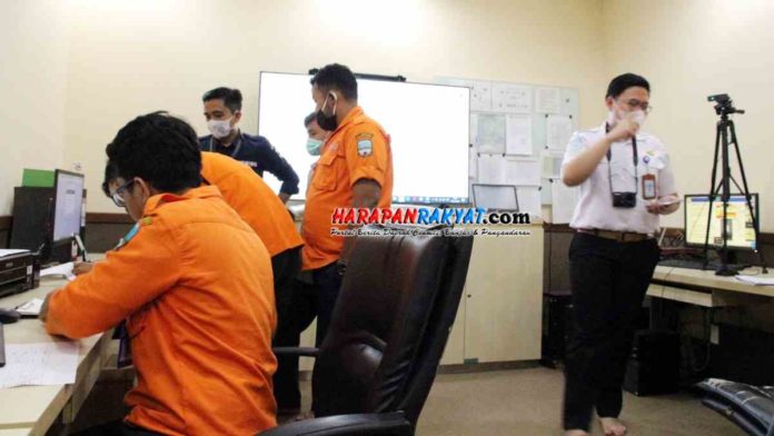 BPBD Pangandaran Ikuti Simulasi Virtual Gempa Bumi