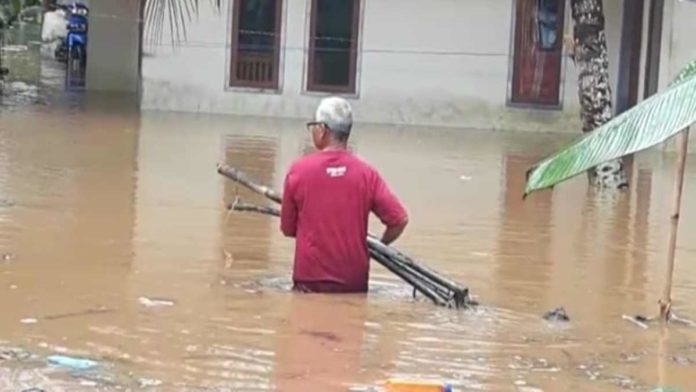 Desa di Pangandaran Banjir