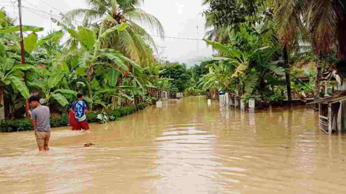 Bencana Banjir, Desa Sindangsari Terparah di Banjaranyar Ciamis