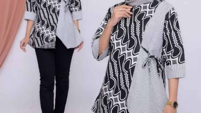 Blouse Batik Kekinian