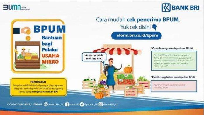 Cara Pencairan BLT UMKM