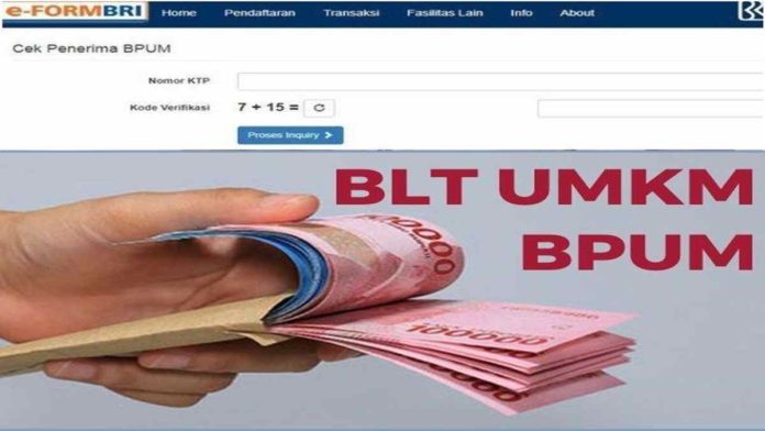 Cek Penerima BLT UMKM BRI