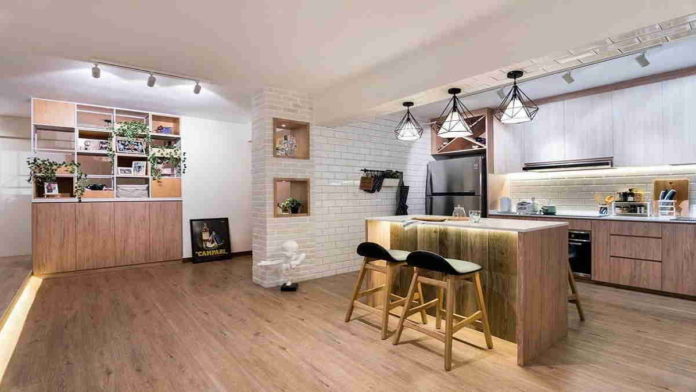 Desain Dapur Ala Cafe yang Unik Hadirkan Kesan Cozy dan Estetik