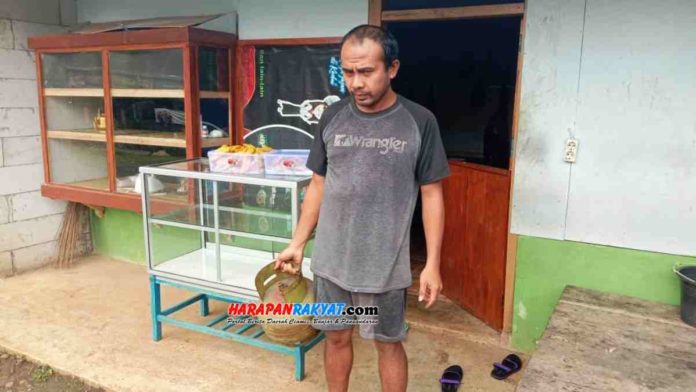 Gas melon 3 kg di Kecamatan Langkaplancar, Kabupaten Pangandaran, Jawa Barat, sulit didapatkan. Foto: Enceng/HR.