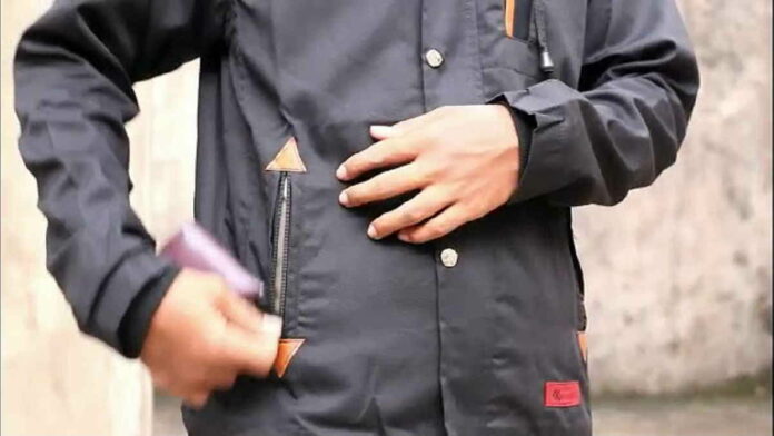 Jaket Semi Parka untuk Pria