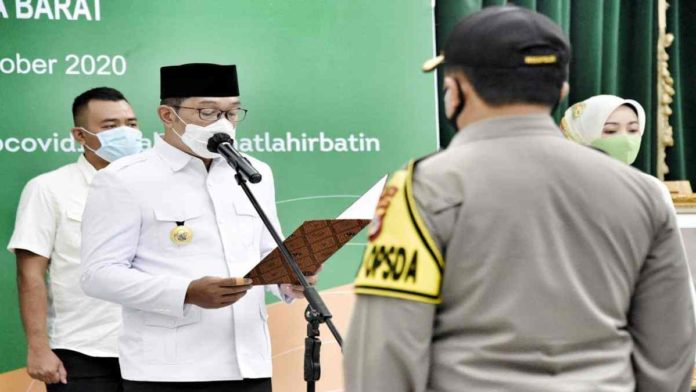 Komite Kebijakan Penanganan Covid-19 Jabar Resmi Dikukuhkan