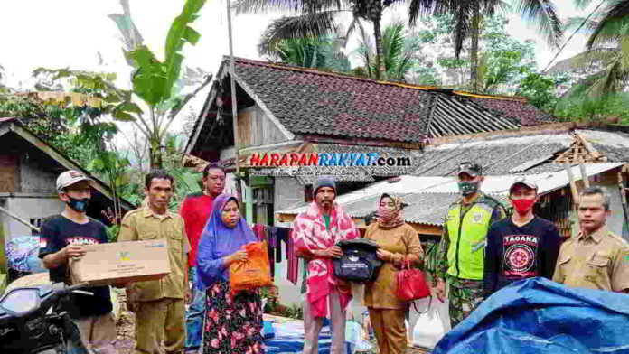 Korban Pohon Tumbang di Parigi Pangandaran Dapat Bantuan