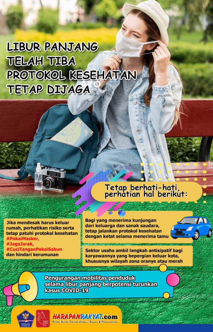 Libur Panjang Telah Tiba, Prokes Tetap Dijaga