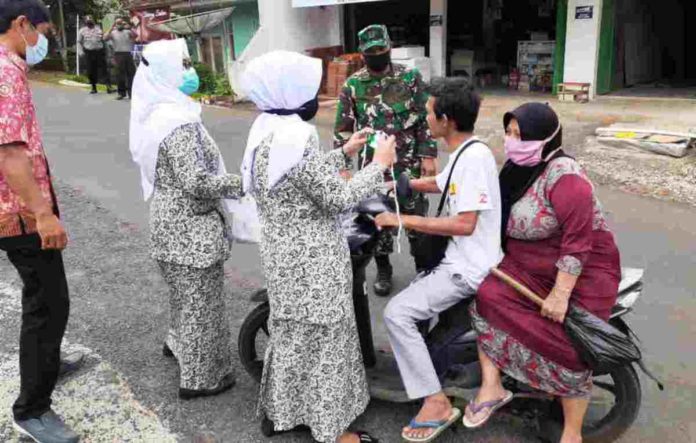 Muspika Tambaksari Ciamis Gelar Operasi Yustisi