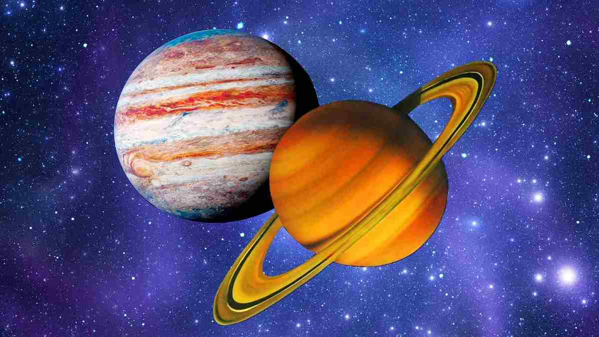 Konjungsi Jupiter dan Saturnus akan kembali pada akhir tahun ini 2022 ...