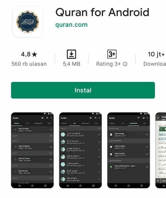 Aplikasi Al Quran