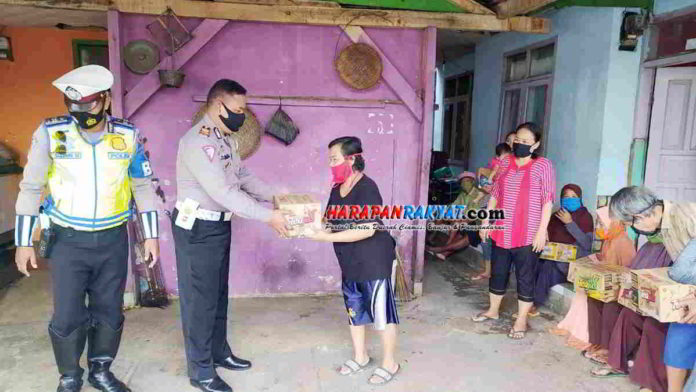 Bentuk Kepedulian Satlantas Polres Ciamis