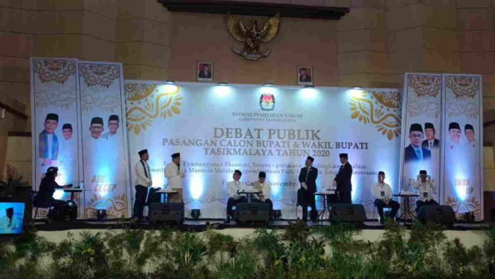 Debat Cabup-Cawabup Tasikmalaya Digelar Tertutup