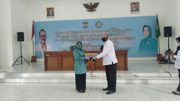Disnakan Ciamis Sosialisasikan Cara Memilih Daging yang Halal dan Sehat
