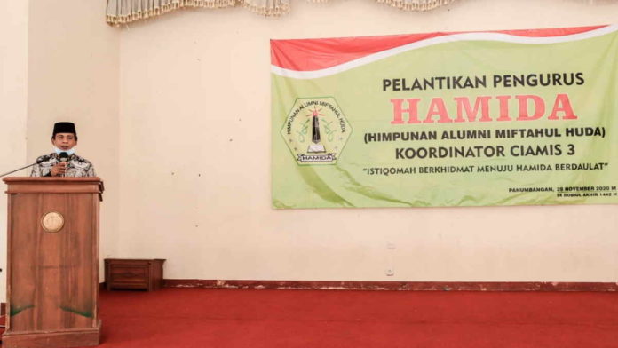 Ini Pesan Wabup Yana untuk Koordinator Hamida Wilayah 3 Ciamis