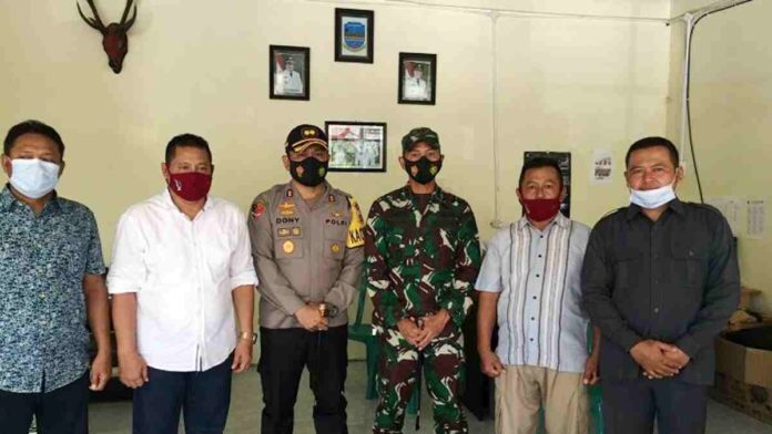 Kapolres Ciamis Berikan Wejangan Kepada Petugas Jaga Lembur Pangandaran