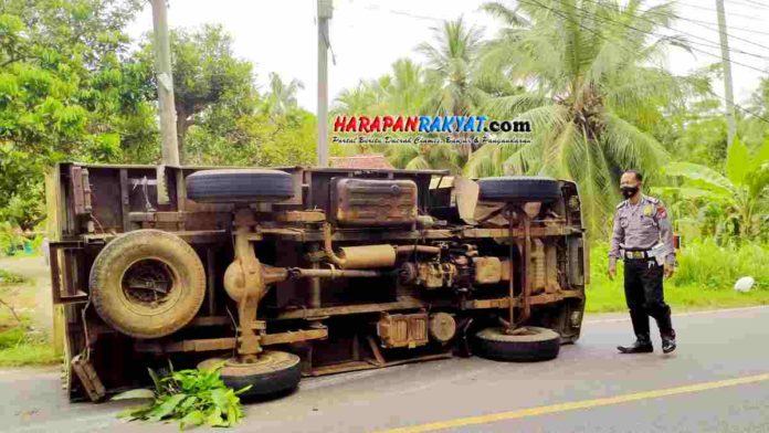 Kecelakaan Tunggal, Mobil Box Terbaik di Pamarican Ciamis
