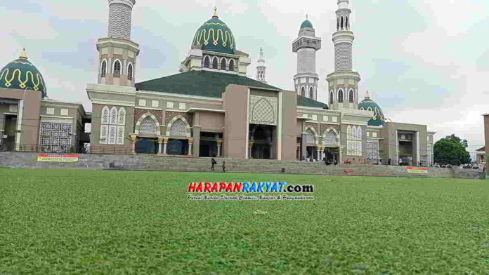 Masjid Agung Gebu Tasikmalaya Selalu Imbau Pengunjung Terapkan Prokes