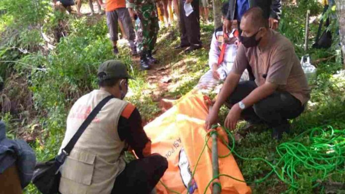 Mayat yang hanyut di ciamis