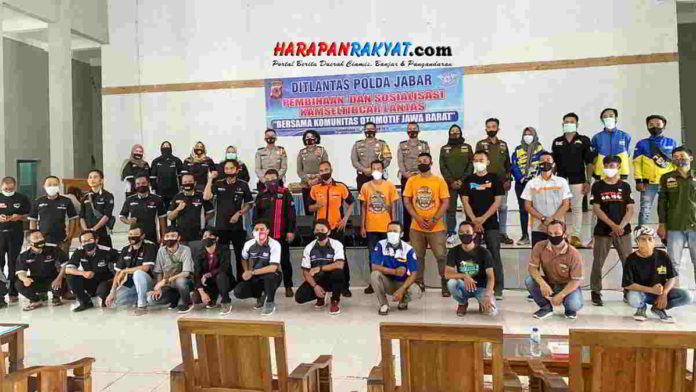 Polda Jabar Ajak Komunitas Otomotif Pangandaran Jadi Pelopor Kamseltibcar Lantas