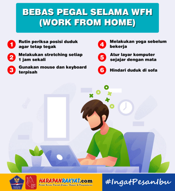 Bebas Pegal Selama WFH (Work From Home)