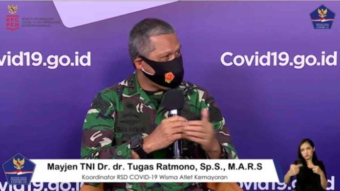 Tingkat Hunian RS Darurat Covid-19 Turun Selama Sebulan Terakhir