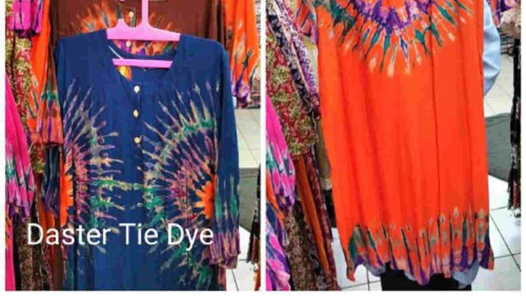 Daster Tie Dye Motif Unik, Menarik dengan Desain Kekinian